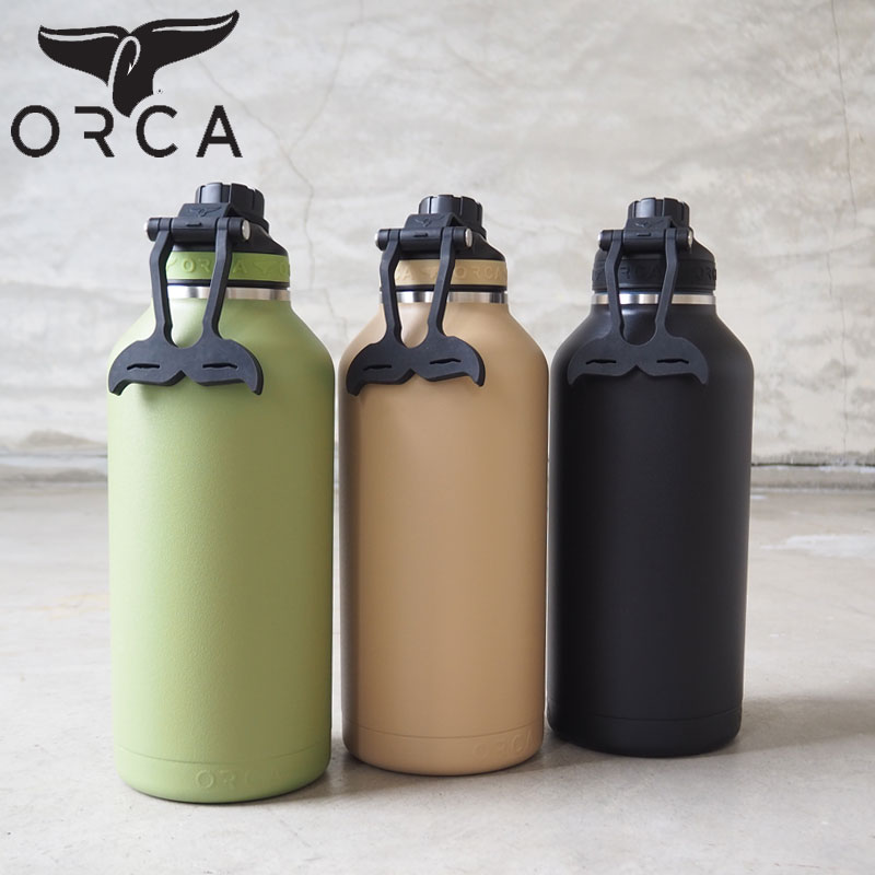 ORCA オルカ hydra ボトル 水筒 正規品 Hydra 66oz 1,950ml ORCHYD66 H8Lオルカボトル 66オンス ステンレススチール 2重構造 シームレス構造 メンズ レディース アウトドア キャンプ キャンパー おしゃれ 保温 保冷