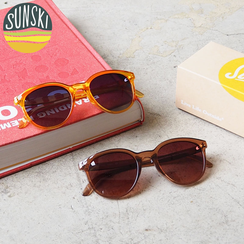SUNSKI サンスキー サングラス Makani マカニSUN-MK メンズ レディース サンスキ 偏光 UVカット イエロー ブラウン 眼鏡 メガネ カリフォルニア おしゃれ アウトドア フェス キャンプ 西海岸 サーフ