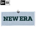 NEW ERA ニューエラ ゴルフ タオル 13517844 今治 今治タオル ゴルフタオル フェイスタオル スポーツタオル ワードマークロゴ ホワイト × フィールドグリーン