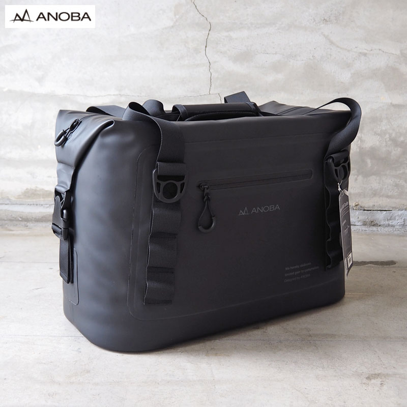 ANOBA アノバ クーラーバッグ ブリザード ソフトクーラー 25L AN029 クーラー ソフト バッグ クーラーボックス アウトドア キャンプ キャンパー 完全防水 大容量 完全密封 おしゃれ シンプル ショルダー 保冷 落し蓋付き 収納 収納バッグ 黒 ブラック通販格安セール情報 楽天 通販