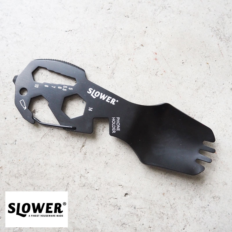SLOWER  ݡ ޥġ Spork SLW262 MULTI TOOL Spork ס ե աɥʥ ʥ  ӥ ӥ ޥʥɥ饤С ܥȥ륪ץʡ ȥɥ  л С٥塼 BBQ ġ ᡼ز
