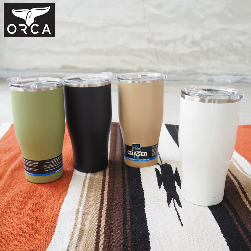 ORCA オルカ チェイサー ボトル 正規品 Chaser 27oz 800ml ORCCHA27 H6Lマグ 水筒 アウトドア キャンプ メンズ レディース ステンレススチール 2重構造 Tritan おしゃれ 27オンス キャンパー 保温 保冷