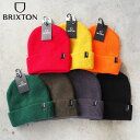 ブリクストン ニット帽 レディース BRIXTON ブリクストン ニット帽 ニットキャップ HEIST BEANIE 10782 ビーニー メンズ レディース ニット 帽子 キャップ シンプル 無地 ワンポイント マスタード レッド オリーブ グリーン ブラック 黒