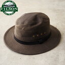 FILSON フィルソン ハット ティンクロス パッカーハット TIN CLOTH PACKER HAT 11128-190 メンズ 帽子 ぼうし キャップ アウトドア フィッシング キャンプ オイルコーティング アメカジ ワーク グリーン