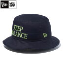 NEWERA ニューエラ ハット バケット01 Keep Balance 14109164 メンズ レディース ゴルフ バケットハット 帽子 ぼうし コットン アウトドア キャンプ ストリート メール便