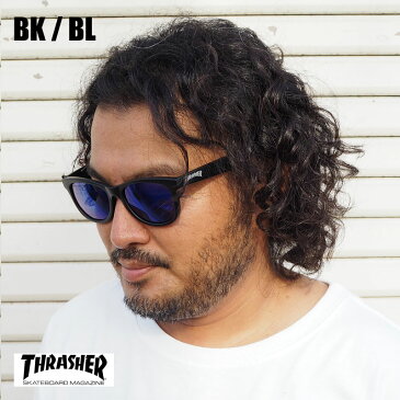 THRASHER スラッシャー SUNGLASS CLARUS サングラス フラルス CLARUS-1018 メンズ レディース グラサン UVカット 紫外線カット ブランド スモーク カラーレンズ カラー スケーター アウトドア 黒 ブラック マット マグロゴ ロゴ アイウェア 眼鏡