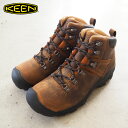 KEEN キーン ピレニーズ メンズ PYRENEES 1002435 ブーツ ハイキングシューズ シューズ 靴 マウンテンブーツ アウトドア キャンプ 登山 アウトドアシューズ トレッキング ハイカット ミドルカット SYRUP ブラウン