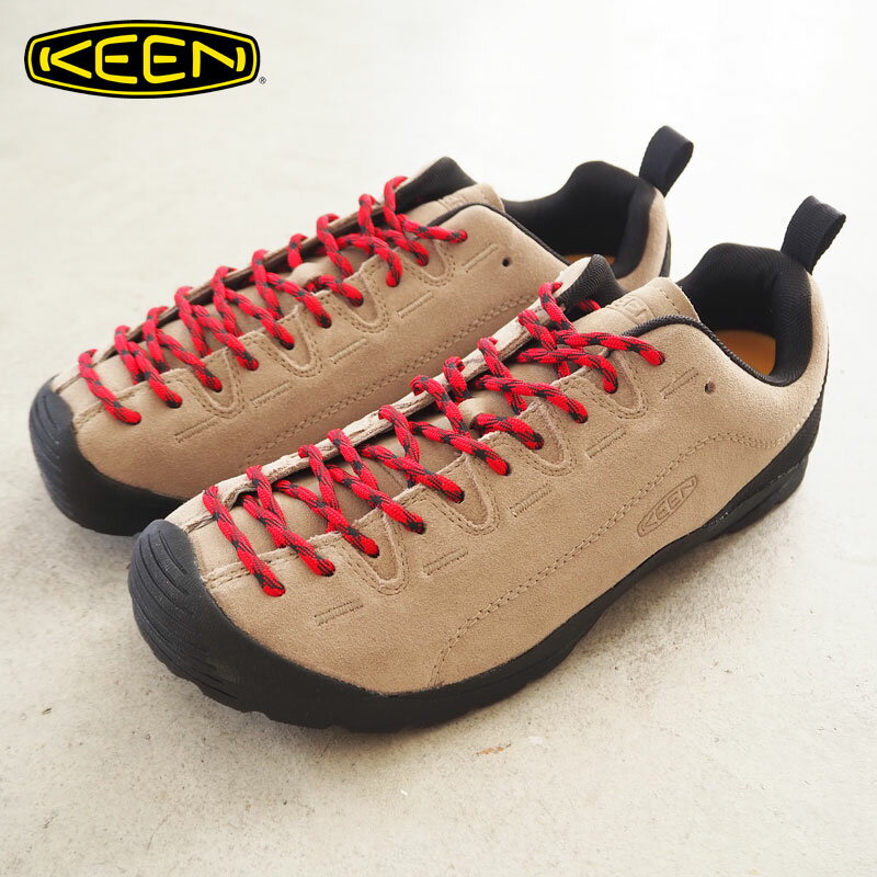 KEEN キーン ジャスパー メンズ スニーカー JASPER 1002672 シューズ 靴 SILVER MINK シルバーミンク ベージュ ローカット ロー ブーツ 登山 アウトドア キャンプ アウトドアシューズ おしゃれ