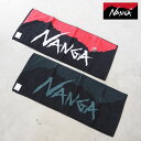 NANGA ナンガ タオル LOGO FACE TOWEL N1FT フェイスタオル ロゴ ロゴフェイスタオル おしゃれ アウトドア キャンプ フェイス ブラック レッド フォレスト 黒 赤 緑 メール便可