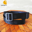 carhartt カーハート ベルト メンズ NYLON WEBBING LADDER LOCK BELT CRHTT5768 ウェビング ラダー ロックベルト ブランドロゴ アメカジ ワーク ストリート 黒