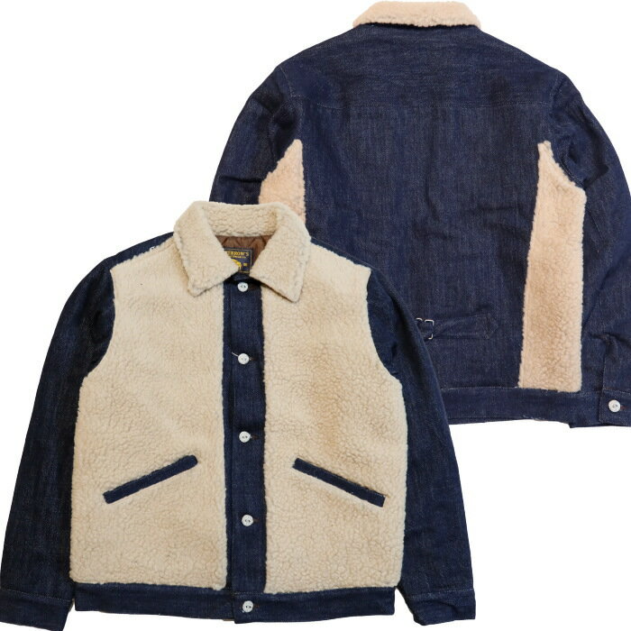 楽天市場】デニム ジャケット ボア（ブランドフェローズ,ジョンブル