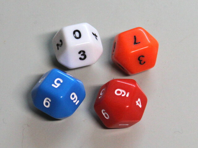 10面ダイス2 16mm