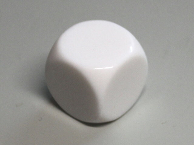 無地丸形ダイス30mm