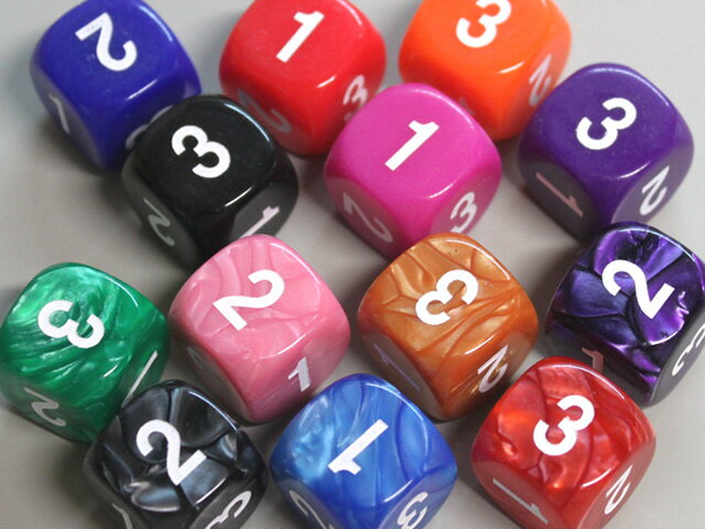 【中古】Chessex lb-o-D6 ダイス