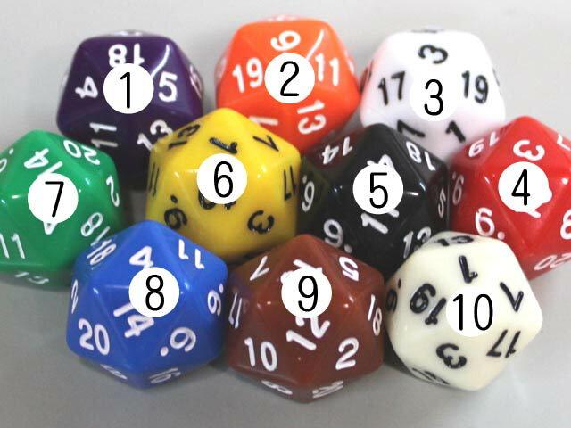 20面ダイス2