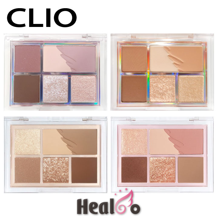 CLIO クリオ プロアイパレットミニ アイシャドウパレット シャドウ アイメイク ポイントメイク マット ＃01モノムード/＃02ロージーヘイズ/＃03ブルーミングモブ/＃04フォーリングインヌード 韓国コスメ