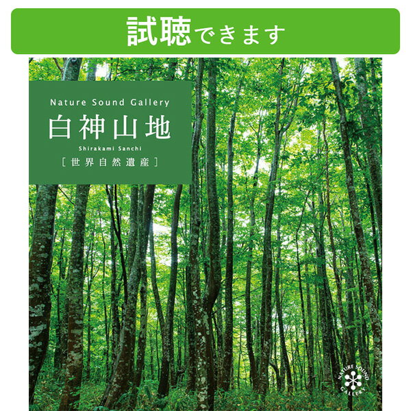 (試聴できます) 白神山地 | ヒーリン