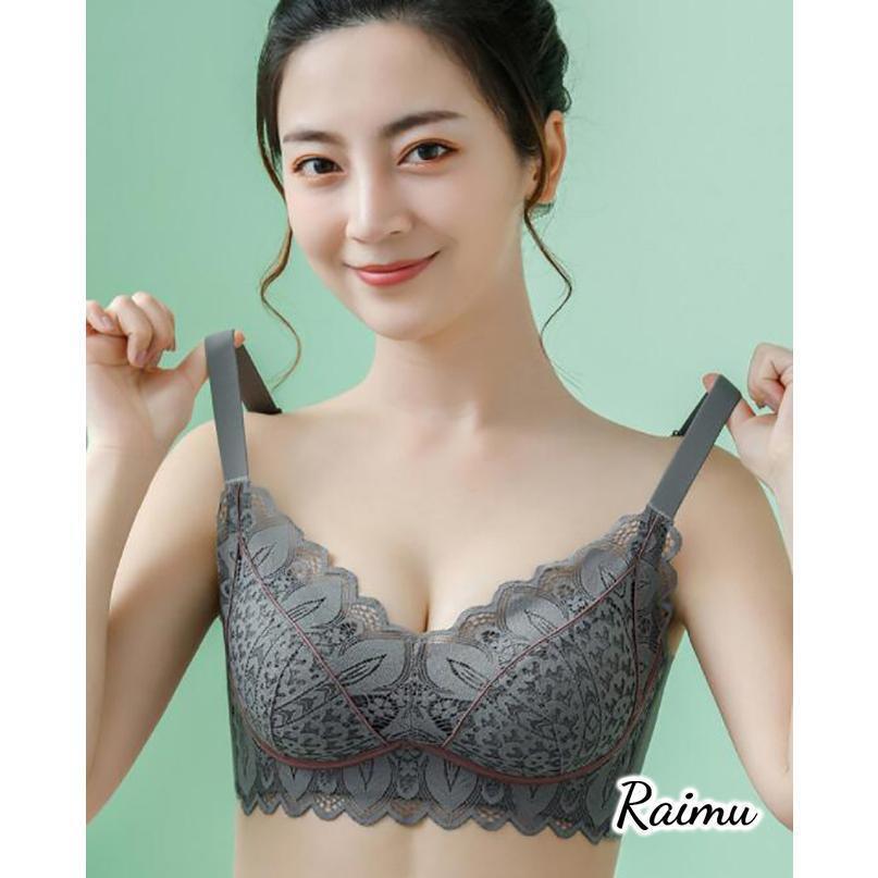 ブラジャー ノンワイヤー バストケア 育乳ブラ 下着 ブラ 脇肉 補正下着 レディース 大きいサイズ 収納 母の日 50代 healingshop-10018223 癒しのショップ サンプル画像2