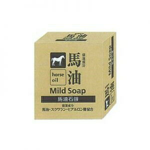 ※ゆうパケット送料無料※ 『馬油 配合 石鹸 100g (コスメステーション)』 ※ゆうパケット送料無料※ 『馬油 配合 石鹸 100g (コスメステーション)』