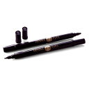 眉ペン PROIDEA プロイデア ヘナアイズ 2.5ml ブラウン/グレー 眉毛 メイク ヘナ ペンタイプ 天然ヘナエキス 消えにくい 眉 ヘナアイズ 眉毛 メイク 化粧品 ヘナ ペンタイプ ウォータープルーフ 太口 細口 2Way おすすめ 人気 【ゆうパケット送料無料】