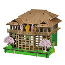 ※ゆうパケット送料無料※ 『ハコモ PUSUPUSU プスプス 清水寺 【 hacomo 】 自由工作 段ボール ダンボール 工作キット』