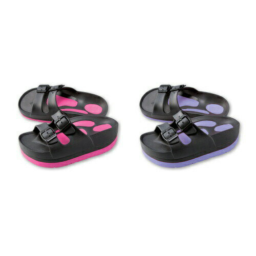 【宅配便送料無料】 『プランドゥ 体幹筋 シェイプスリム サンダル ピンク/パープル M/L/LL』