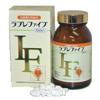 腸内の善玉菌改善率の高い植物性乳酸菌「ラブレ菌」【ラブレファイブ】(250mg×550粒)