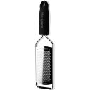Microplane おろし器 正規輸入品 オリジナルレシピ付き 31.5×6.6×3.2cm グルメシリーズ ゼスター ブラック MP-053