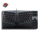 Perixx ペリックス Px Ergo Mech エルゴノミクスキーボード メカニカル テンキーレス ロープロファイル 有線接続 USB Windows/Ma...