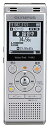 OLYMPUS ICレコーダー VoiceTrek 4GB MicroSD対応 V-842 シルバー V-842 SLV