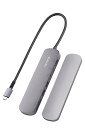 エレコム USB Type-C ハブ ドッキングステーション 7-in-1 デスク固定用スタンド付 PD対応 100W USB3.1 Gen1×2ポート HDM...