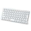 iClever キーボード Bluetooth キーボード 無線 ワイヤレスキーボード2.4Ghz静音キーボード(レシーバー付属) コンパクトキーボード 薄型 ...
