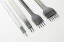 クラフトメイト レザークラフト工具 菱目打ち (1本目 2本目 4本目 6本目) 4本 セット ( 3mm 間隔 )