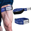 BFR BANDS オクルージョンバンド リジッドエディション - 血流制限バンド2個セット 男女兼用 幅2インチの調節可能なストラップ付き 脚、太もも、二頭筋...
