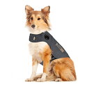 不安緩和シャツ サンダーシャツ クラシック グレー L 犬 いぬ イヌ 雷 花火 不安緩和 Thunder shirt