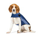 不安緩和シャツ サンダーシャツ ブルー ポロ M 犬 いぬ イヌ 雷 花火 不安緩和 Thunder shirt