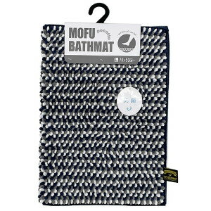 MOFU BATHMAT　バスマット ポコットL ブルーベリー　藤栄　 F-HOME FASHION　fujiei