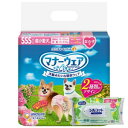 【今ならシルコットウェットプレゼント】【送料無料】ユニ・チャームペット マナーウェア 女の子用 SSSサイズ 超小型犬用 42枚【マナーウェア】 12個セット※...
