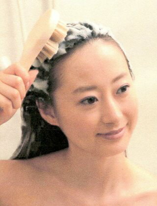 アートブラシ社製 白馬毛の頭皮ブラシ さくら アートブラシ社製 白馬毛の頭皮ブラシ さくら