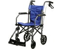 【3980円以上送料無料】折りたたみ式軽量介助車 ハンディライトプラス ブルー 2個セット