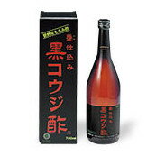 【3980円以上送料無料】サンヘルス 黒コウジ酢720ml　3個セット