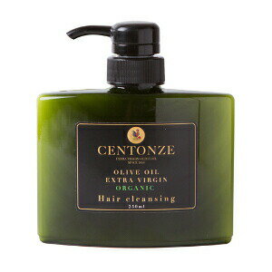 【当店は3980円以上で送料無料】チェントンツェ エクストラ オリーブオイル ヘアクレンジング 250ml