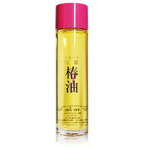 【当店は3980円以上で送料無料】三原椿油　丸瓶　100ml　2個セット