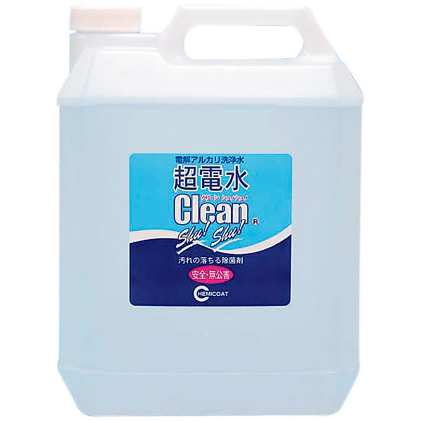 【ポイント2倍】【今ならプレゼント付】超電水クリーンシュ!シュ! 詰替用 4L 超電水クリーンシュシュ 業務用4L 株式会社ケミコート