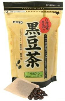 北海道産黒豆100％ ヤマタケ 黒豆茶 14包 12袋