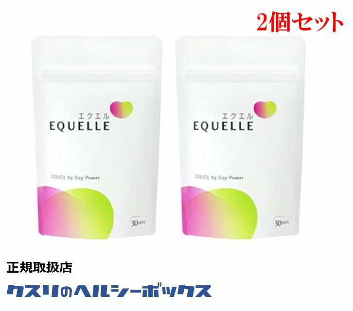 エクエル パウチ 120粒 2個セット 送料無料 エクオール 大塚製薬 代引き不可