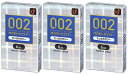 オカモトゼロツー0.02 たっぷりゼリー3箱セット（1箱6個入り） コンドーム 避妊具 スキン