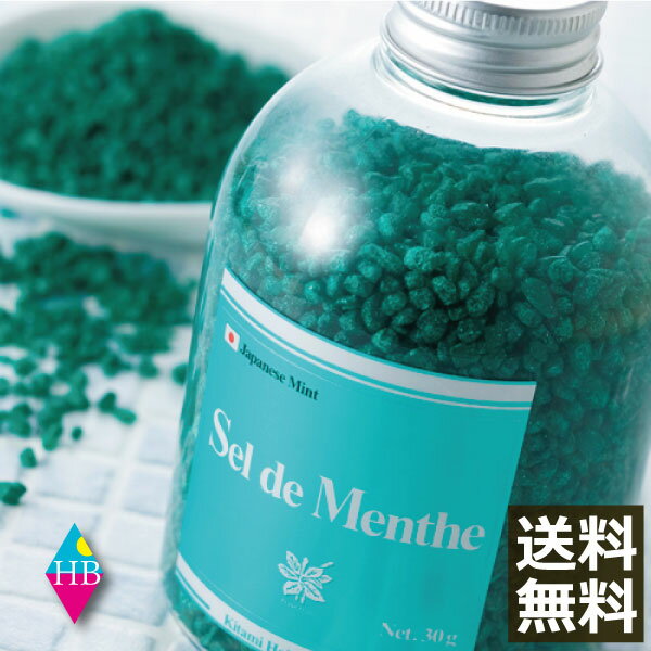 ハッカ湯 入浴剤(ボトルタイプ)　450g　- 北見ハッカ通商 Sel de Menthe(セル・デ・メンタ) ハッカ油 セルデメンタ ボトル