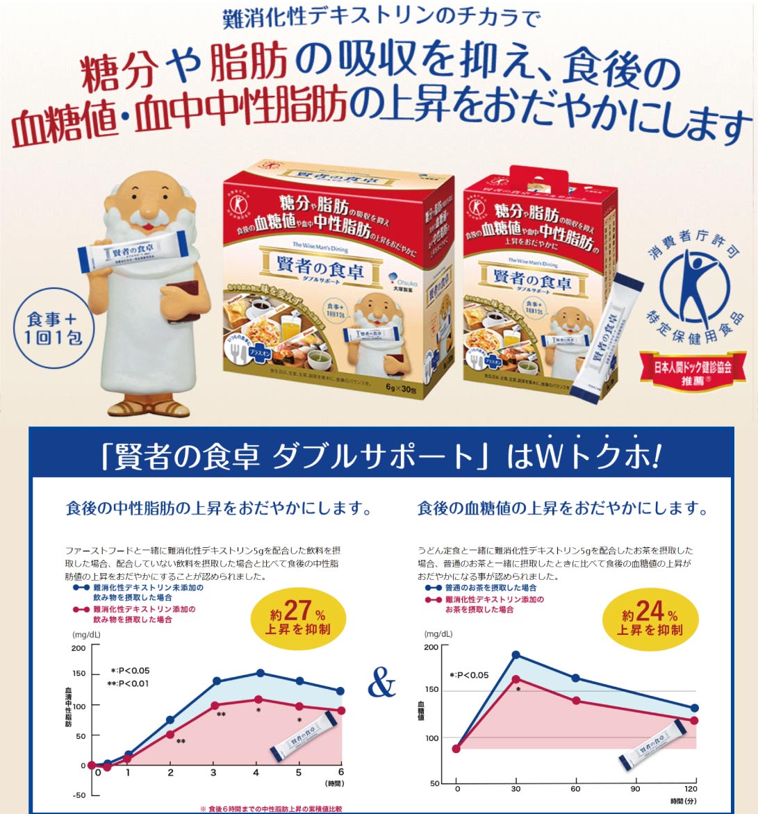 賢者の食卓 ダブルサポート(6g×30包) ×1箱【箱から出してメール便で発送します。】最安挑戦 送料無料 2