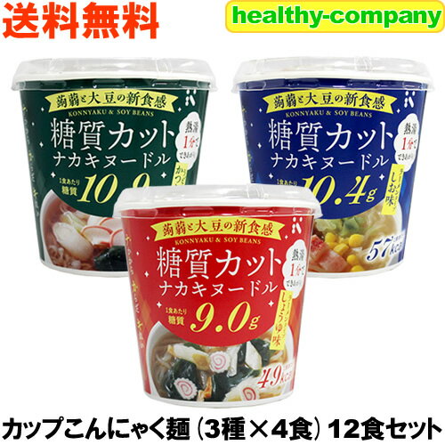 ダイエット食品の定番こんにゃく麺【即席タイプ 送料無料】カッ